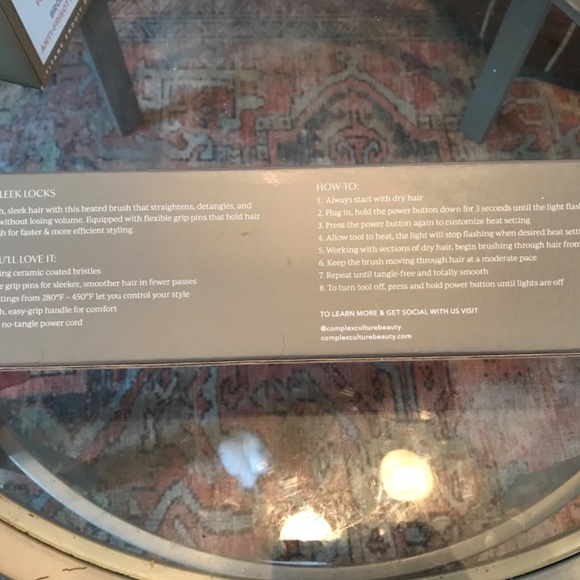 Complex Culture straightening brush hair tool - Picture 4 of 5